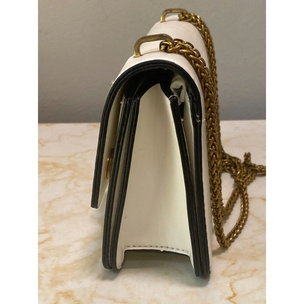 Tory Burch Small Leather Shoulder Bag White Crossbody/ Shoulder Bag